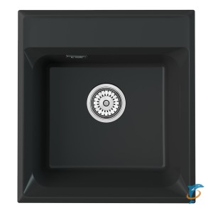 Мойка кухонная Point Мисти 46 черный  (PN3011B)