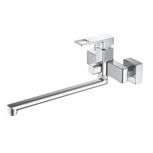 Смеситель для ванны HAIBA HB22615 длинный излив, латунь, хром — 