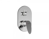 Смеситель встраиваемый в стену Bravat Drop (2-функц) — 