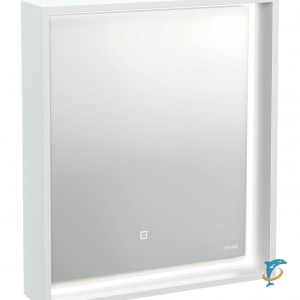 Зеркало Cersanit LOUNA 60 с подсветкой прямоугольное универсальная белый  (SP-LU-LOU60-Os)