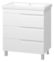 Тумба для комплекта Misty Софт 75 напольная — 