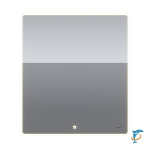 Зеркало Dreja POINT 80x90 см, сенсорный выключатель, LED-подсветка  (99.9029)