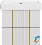 Тумба под раковину Brevita Vega 70 подвесная (белая) &mdash; 