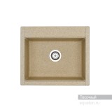 Мойка для кухни из литого мрамора Aquaton Делия 60 прямоугольная песочная 1A715232LD220 — 