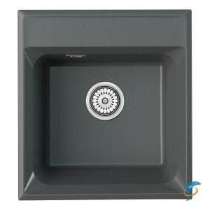Мойка кухонная Point Мисти 46 графит  (PN3011GR)