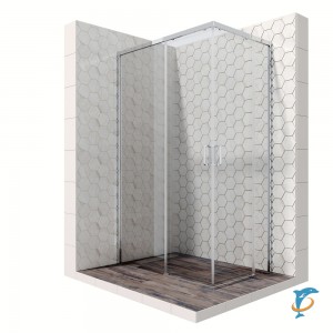 Душевое ограждение Ambassador Queen 11011106L (1200x800x2000)  (11011106L)