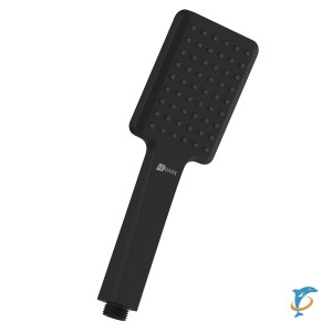 Лейка душевая Lemark LM8124BL 1-функциональная 86х258мм черный, блистер  (LM8124BL)