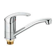 Смеситель для кухни HAIBA HB4521-2 латунь, хром — 