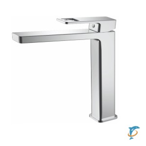 Смеситель для раковины HAIBA HB11615 высокий, латунь, хром  (HB11615)