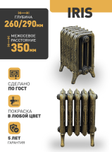 Чугунный радиатор Радимакс (RETROstyle) IRIS 1 секция — 