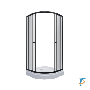 Душевое ограждение Тритон Альфа-Блэк 100х100  (Щ0000054222)