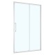 Душевая дверь Loranto 120x190 раздвижная, универсальная, прозрачное стекло 6 мм, профиль хром (CS-AB03C-120)  (CS-AB03C-120)