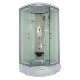 Душевая кабина River DESNA 90/24 МТ — закрытая    кабина, полностенная,  двери раздвижные, габариты (ШхВхД):90x210x90 см