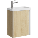 Тумба с раковиной Aqwella Urban 45 подвесная дуб давос — 