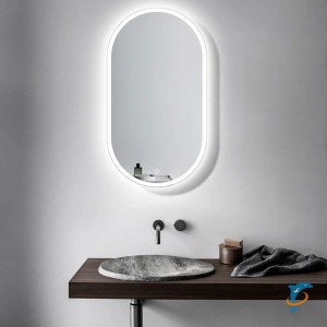 Зеркало ESBANO ES-2073FVD 50х90х5 см, с подсветкой (ESMI2073FVD)