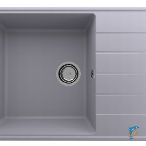 Мойка ULGRAN Quartz Prima 700 Бетон  (Prima 700-05)
