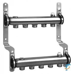 Распределительный коллектор универсальный Meibes M1794104 из нержавеющей стали (M1794104)