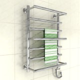 Полотенцесушитель электрический [1"] H ultra electro 500x1000 &mdash; Поверхность: Зеркальная; Тип полировки: Электро-плазменная; Энергопотребление: 50-300W; Уровень защиты: 1 класс; Давление при испытании: 40 атм.; Питание: 220-23-V 50Hz; Температура поверхности: 50°C ±10%;