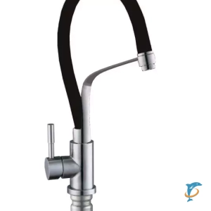 Смеситель для кухонной мойки G.lauf ZAP4-D090 нержавеющая сталь, с гибким изливом  (ZAP4-D090)