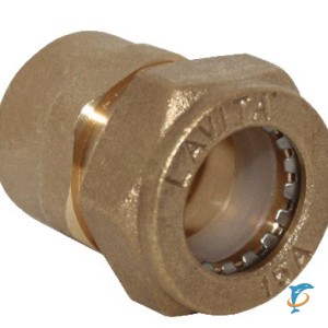 Муфта для гофрированной трубы Lavita V/S 15*3/4ВР(F)  (V/S 15*3/4(F))