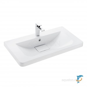 Раковина Aquaton Шерилл 85 белая 1A71443KSH010  (Aquaton_1A71443KSH010)