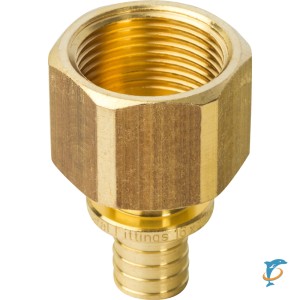 Stout Переходник с внутренней резьбой 16xG 3/4" для труб из сшитого полиэтилена аксиальный  (SFA-0002-001634)