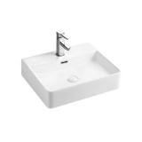 Раковина накладная Azario 500х420х120 белая AZ-2173-S &mdash; 