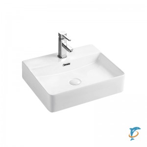 Раковина накладная Azario 500х420х120 белая AZ-2173-S  (AZ-2173-S)