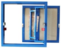 Ревизионный стальной люк Lyuker под ванну LPVK/40/40 — 