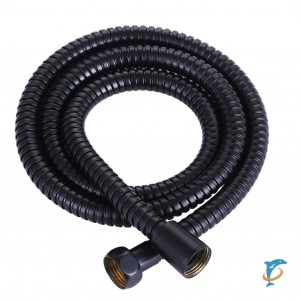 CZR-FMM-120-NOP Душевой шланг металлизированный, длина 1,2 м, чёрный матовый  (CZR-FMM-120-NOP)