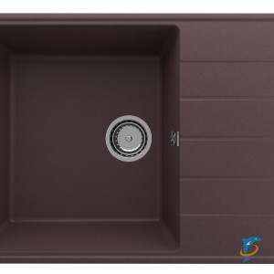 Мойка ULGRAN Quartz Prima 700 Трюфель  (Prima 700-06)