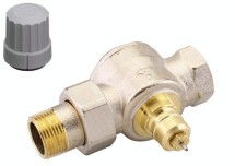 Клапан Danfoss RA-G 15мм для однотрубной насосной и двухтрубной гравитационной систем отопления 1675 — КлапанRA-G для однотрубной насосной и двухтрубной гравитационной систем отопления; Ру = 16 бар, Тмакс. = 120 °С, с внутренней резьбой