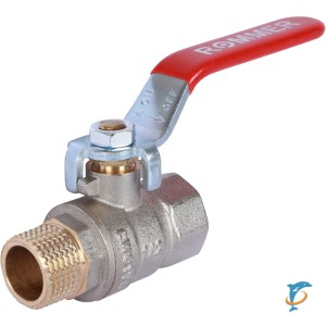 Шаровой кран ROMMER 1 1/4" ВН/НР, ручка рычаг  (RBV-0002-0210332)