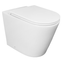 Унитаз приставной Azario Teramo 580х360х430 быстросъемное сиденье с микролифтом (AZ-1003DNR) — 