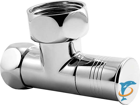 Купить Кран Для Полотенцесушителя Угловой Хромированный