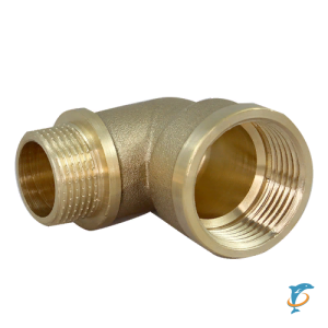 Уголок переходной Millennium 1'' х 3/4 гш, латунь  (LUFM1034)