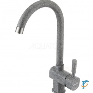 Смеситель Aquaton Лиам серый 1AX003FCXX230 (1AX003FCXX230)