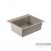 Мойка для кухни из литого мрамора Aquaton Делия 60 прямоугольная серый шелк 1A715232LD250