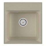 Мойка кухонная Point Мисти 46 светло-бежевый — 