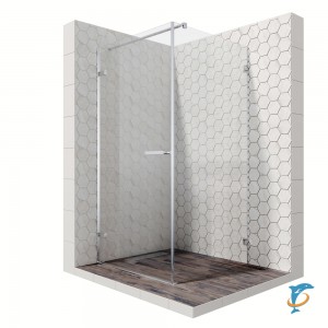 Душевое ограждение Ambassador Abner 10011102L (1000x1000x2000)  (10011102L)