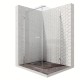 Душевое ограждение Ambassador Abner 10011102L (1000x1000x2000)  (10011102L)