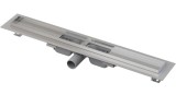 Душевой лоток AlcaPlast APZ101 Low 1050 с опорами — Водоотводящий желоб с порогами для перфорированной решетки