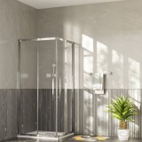 Душевое ограждение ESBANO ESF-80D1+120D2-C — 