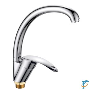 Смеситель для кухни HAIBA HB4121-2 латунь, хром  (HB4121-2)