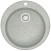Кухонная мойка AZARIO Vital 507x507x200 искусственный мрамор, цвет Светло серый (CS00078348)