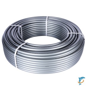 Труба ROMMER PEX из сшитого полиэтилена с кислородным слоем, серая, 16х2,2 (бухта 500 метров)  (RPX-0001-501622)