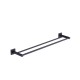 Полотенцедержатель двойной Timo Selene 12056/03 черный  (12056/03)