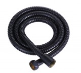 CZR-FMM-150-NOP Душевой шланг металлизированный, длина 1,5 м, чёрный матовый &mdash; 