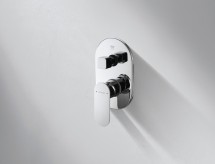 Смеситель встраиваемый в стену Bravat Gina (3-функц) — 