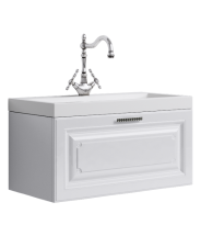 Тумба для комплекта Aqwella 5 Stars Empire 80 подвесная белый — 